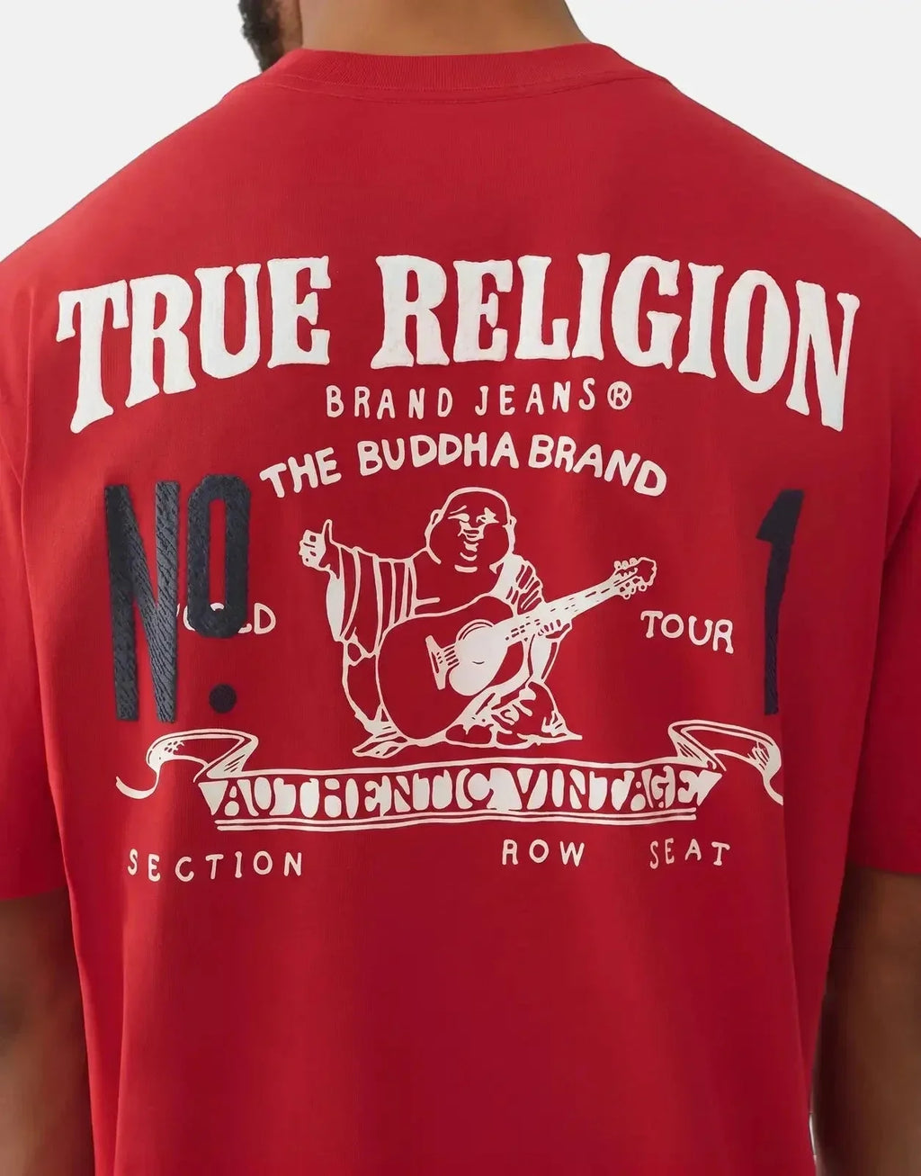 True Religion Number 1 SRS T-Shirt Red - view 4