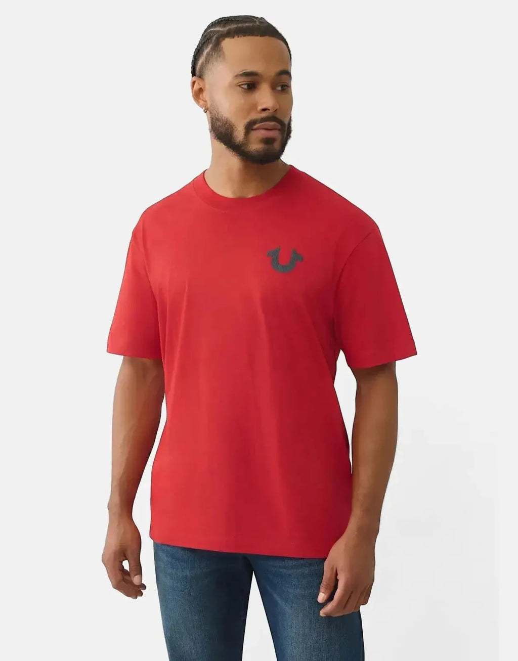 True Religion Number 1 SRS T-Shirt Red