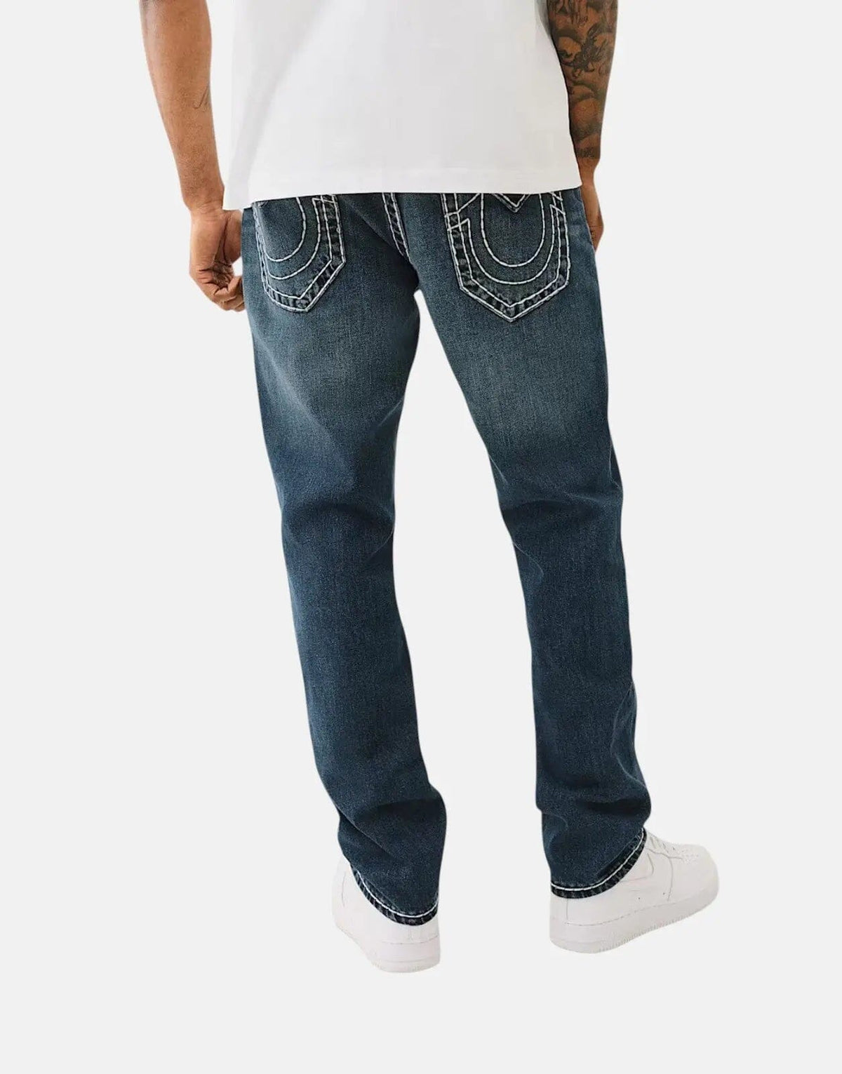 True Religion Rocco Super T Flap Blue Jeans - view 3