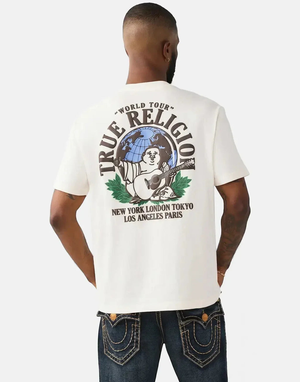 True Religion True Earth T-Shirt Winter White - view 2