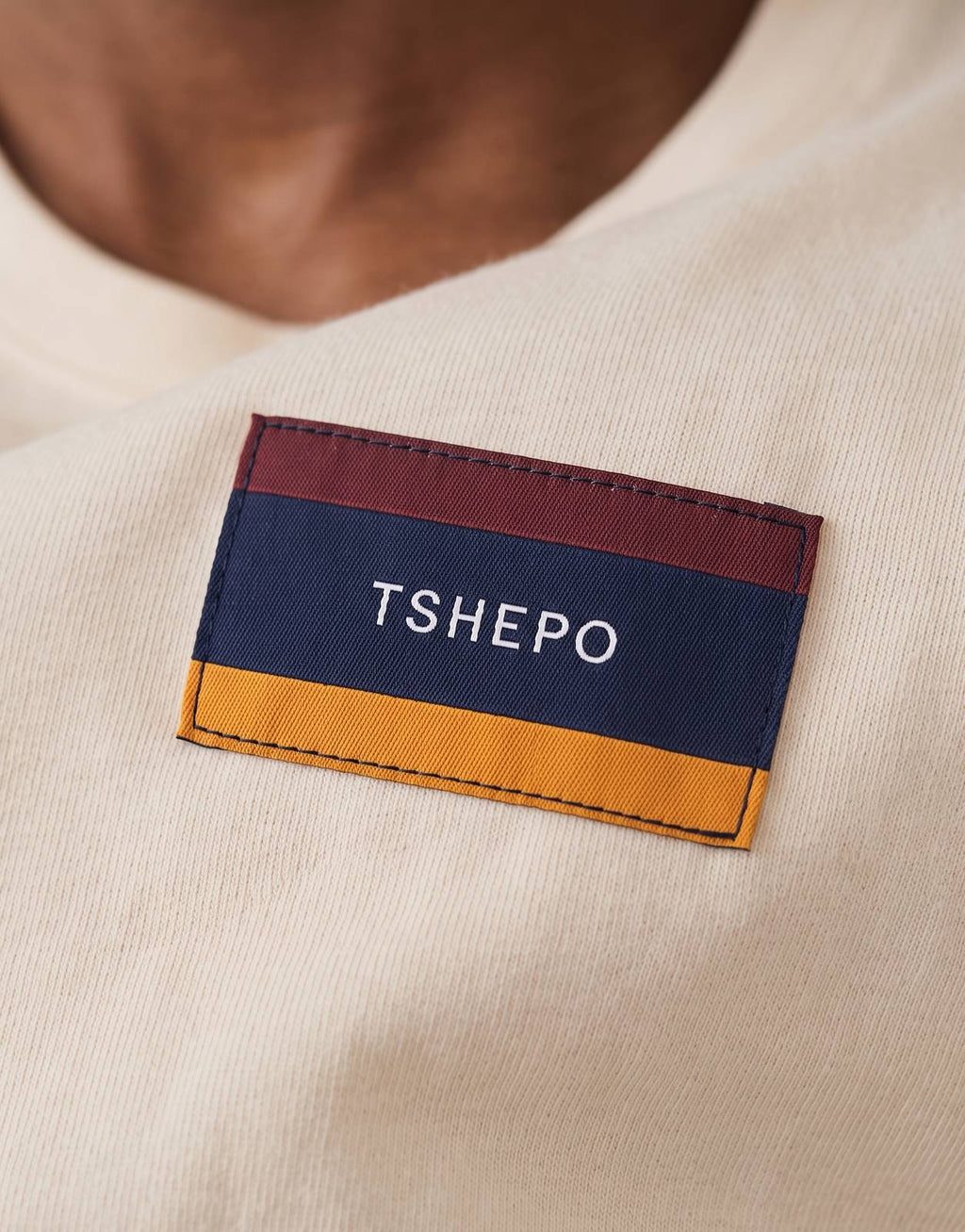 TSHEPO Flagship T-Shirt Ivory - view 3
