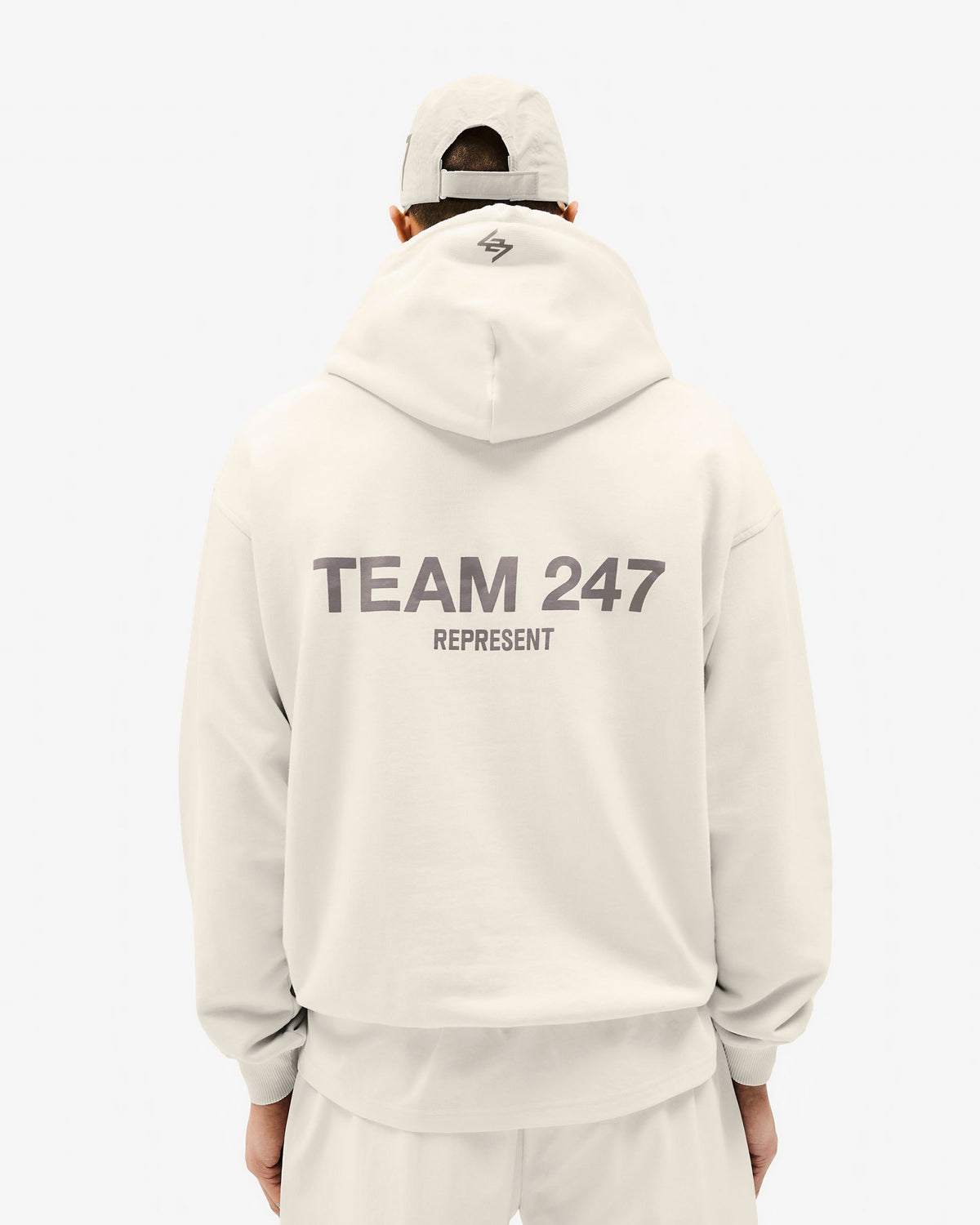 Team 247 Oversized Hoodie - Cream