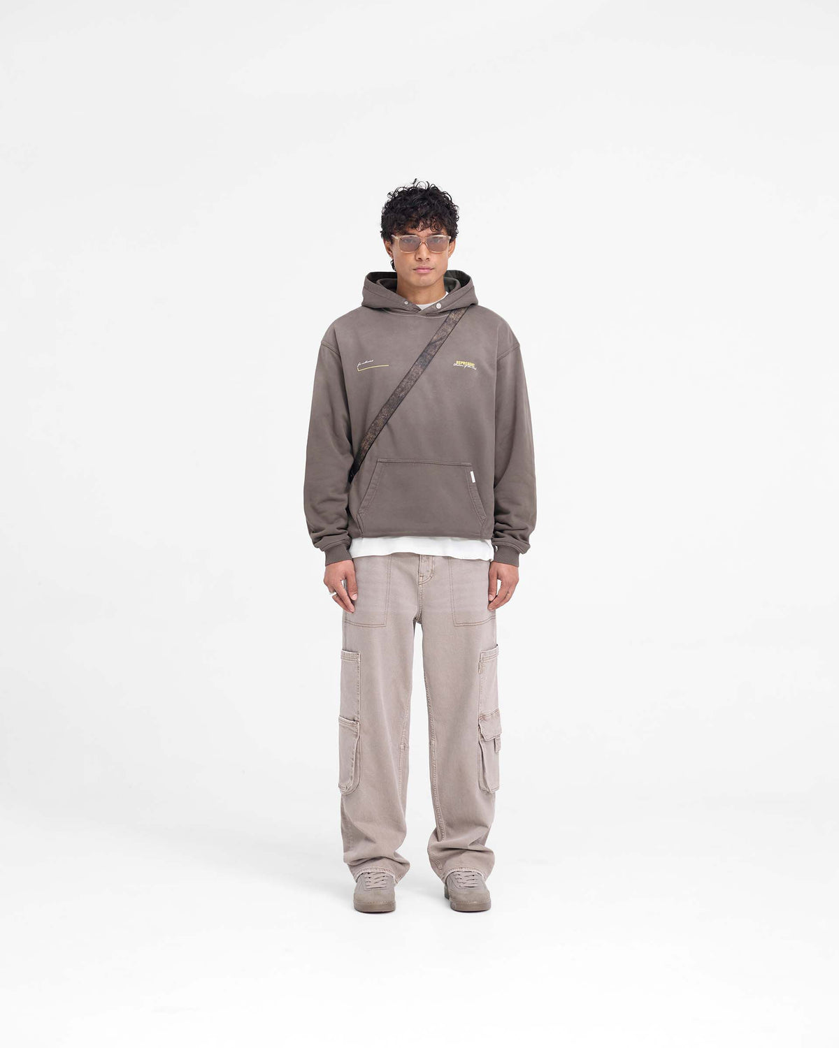 Patron Of The Club Hoodie - Washed Olive