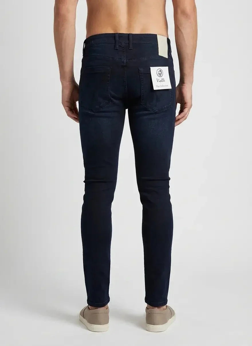 Vialli Blue Green Skinny CO13 Jeans - view 2