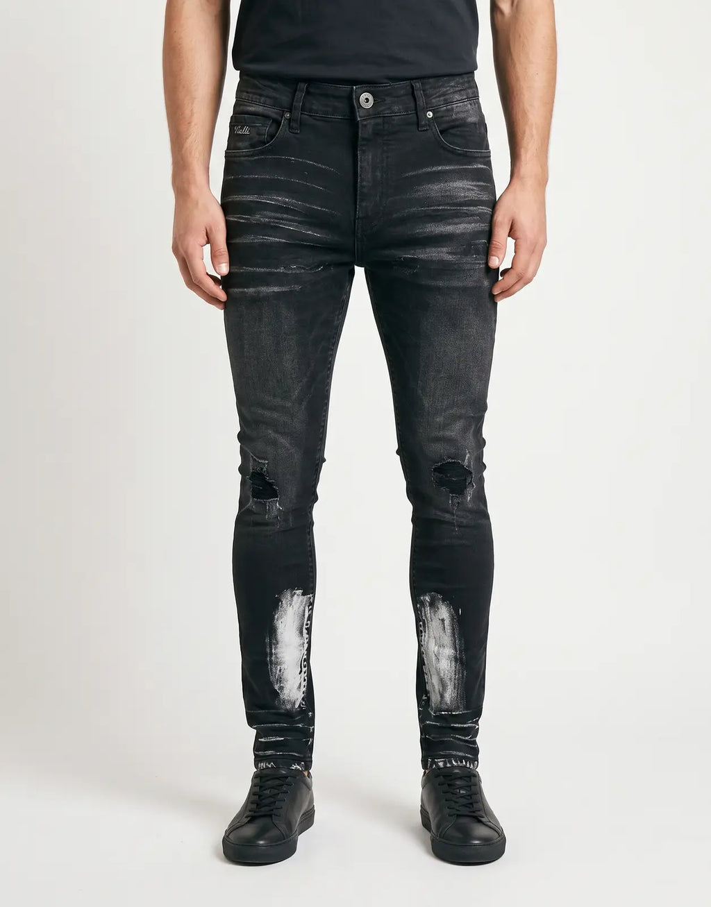 Vialli Gaserk Black Jeans