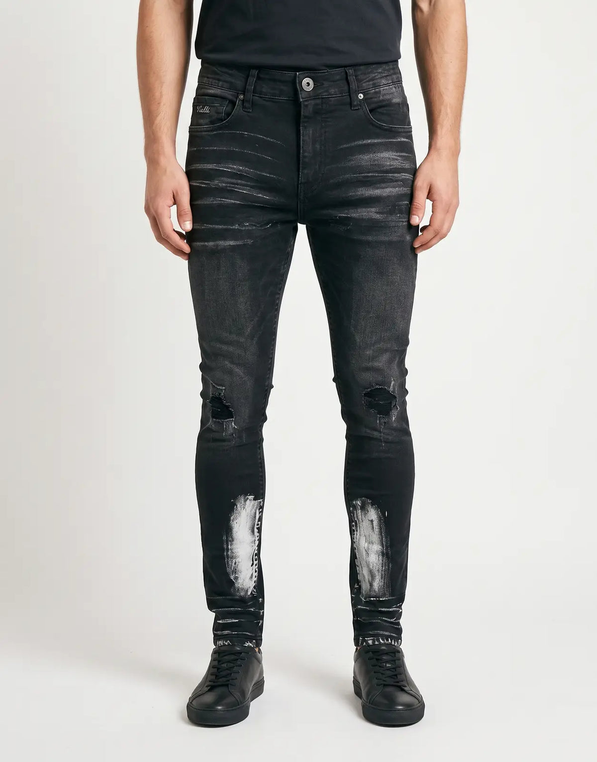 Vialli Gaserk Black Jeans