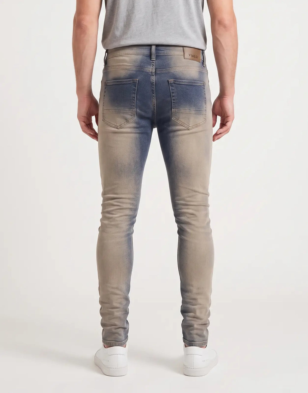 Vialli Grace Fade Blue Jeans - view 2