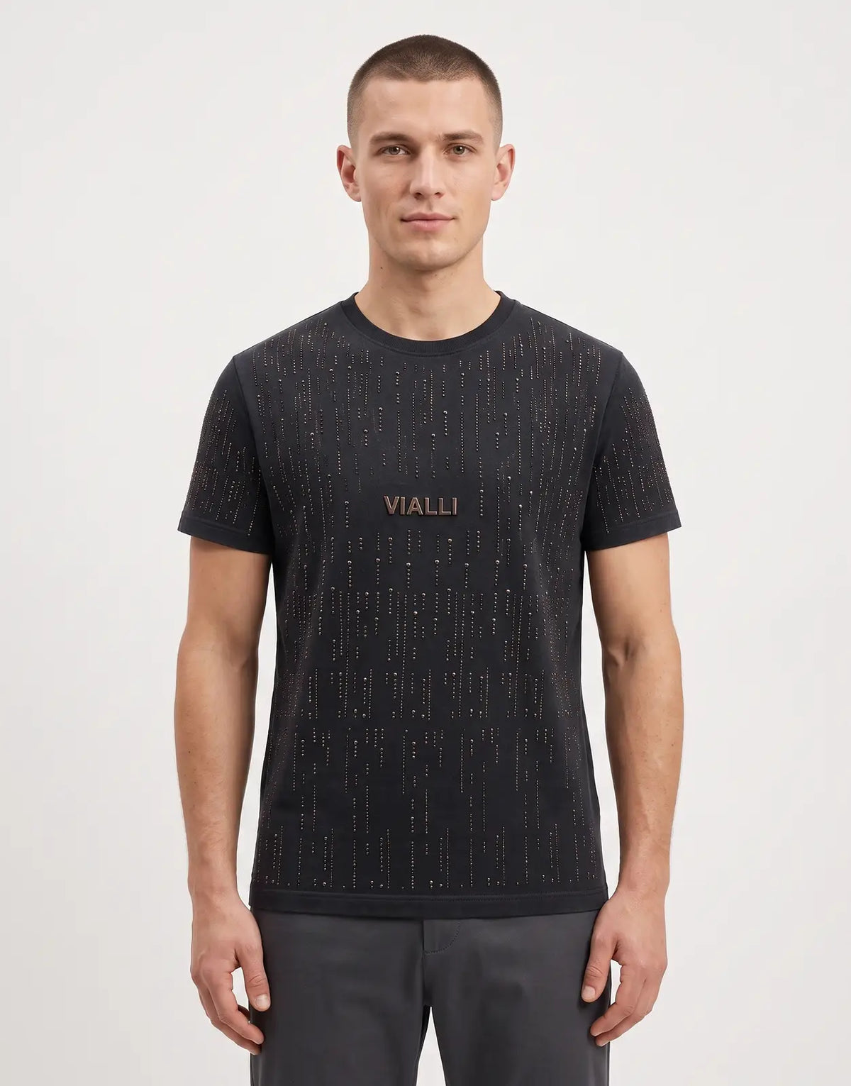 Vialli Nelly Black T-Shirt