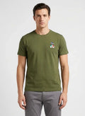 Vialli Olive Cargo T-Shirt