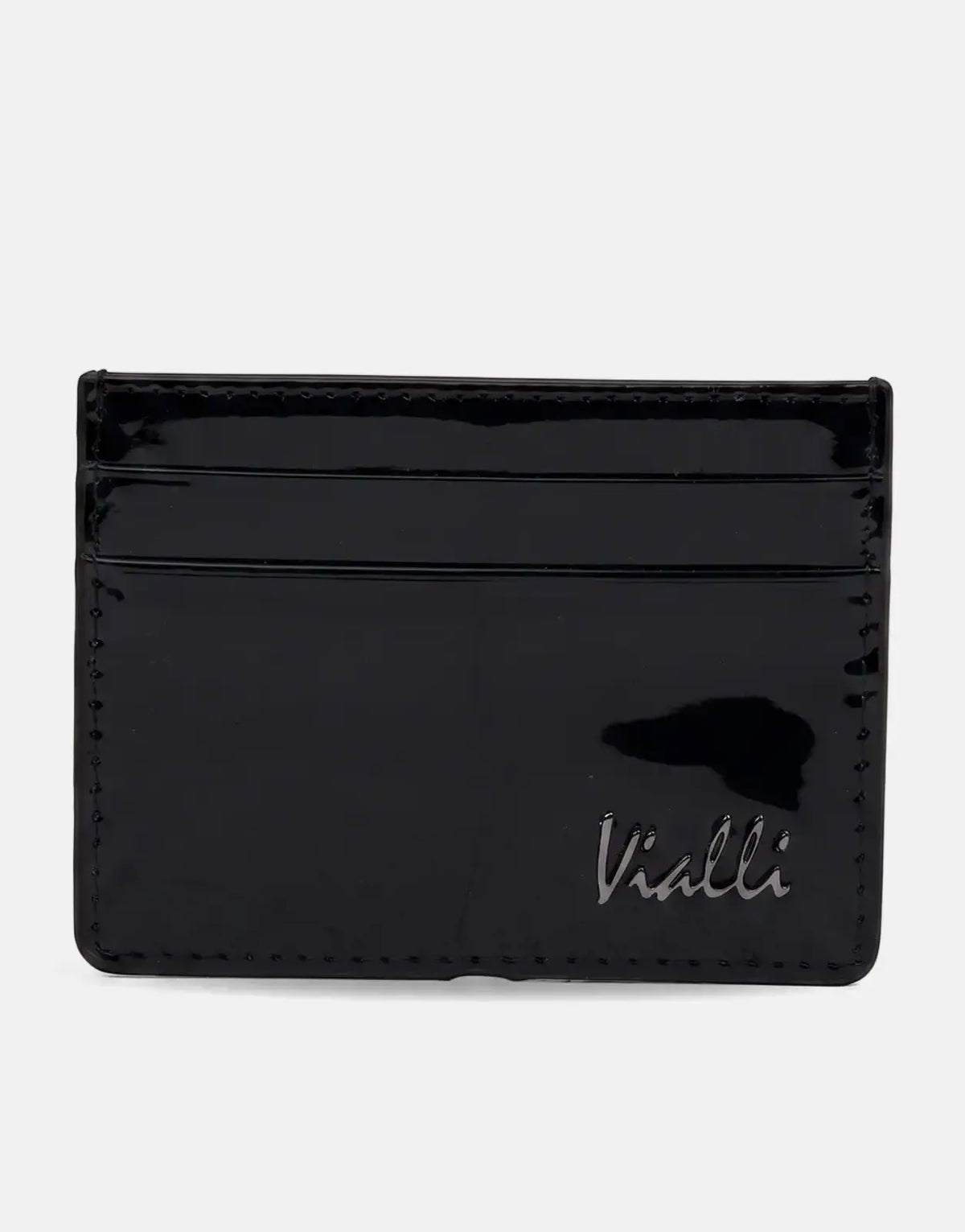 Vialli Patern Black Card Holder