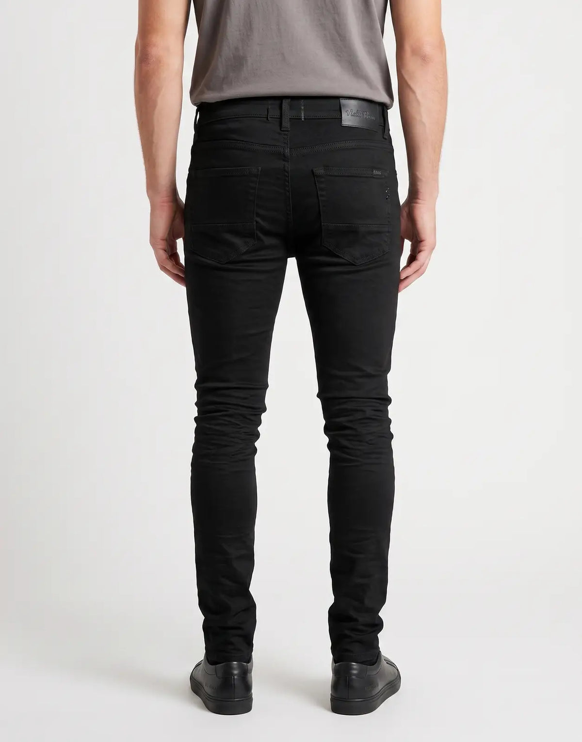 Vialli Rano Sottle Wash Black Jeans - view 2