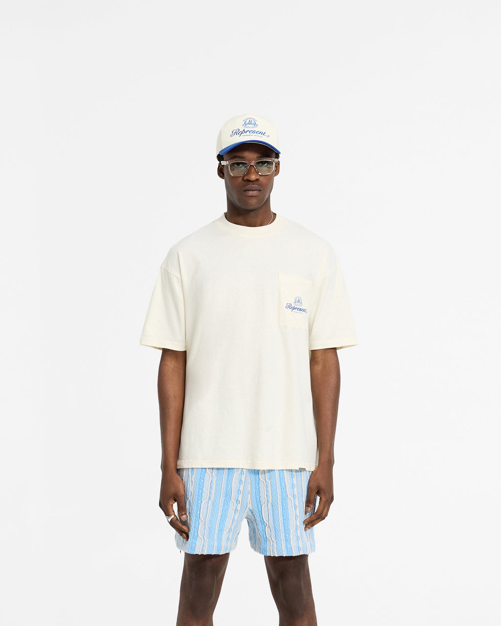 Permanent Vacation Pocket T-Shirt - Antique White