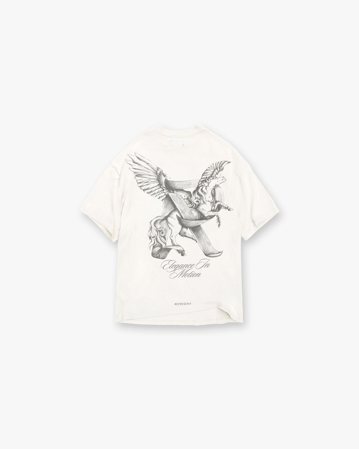 Elegance In Motion T-Shirt - Flat White